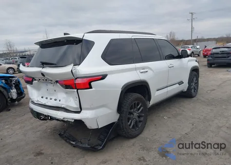 2023 Toyota Sequoia Platinum z USA, uszkodzony, nr VIN 7SVAAABA7PX005703